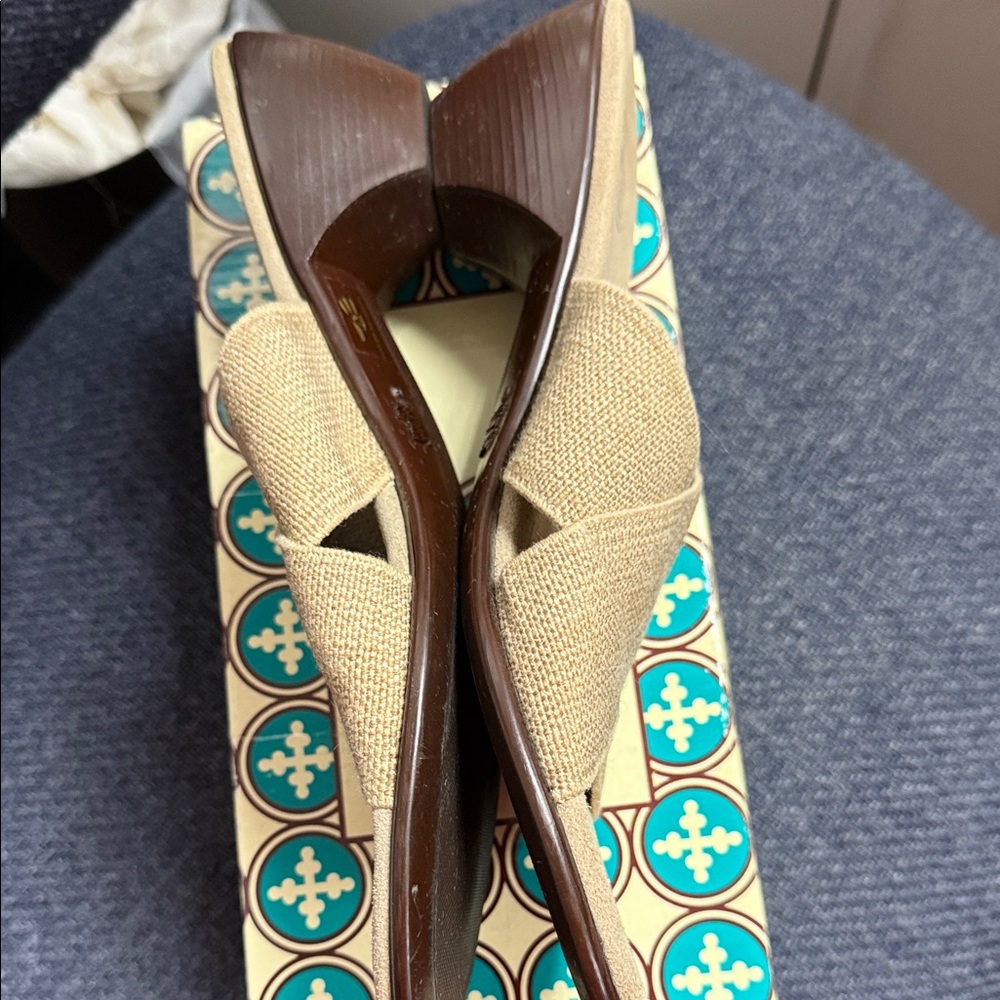 CHARLESTON SHOE CO. Tan Women's Mules - Picture 5 of 6